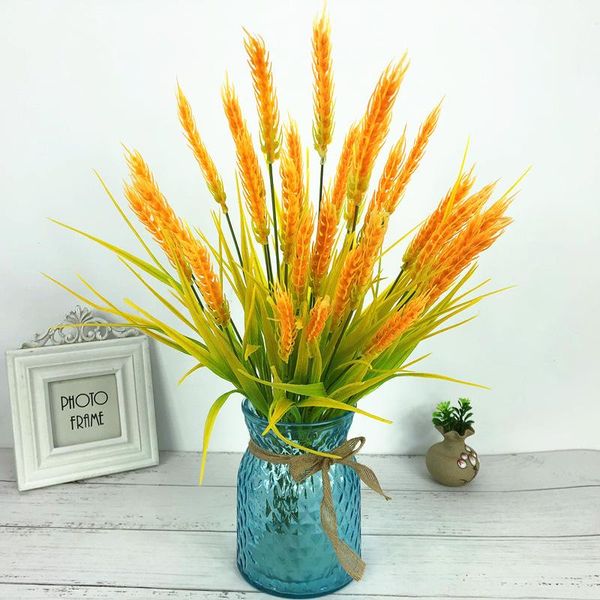 decorative flowers & wreaths flone artificial plastic golden wheat bouquet plant flower wedding supplies fake home garden decoration
decorative flowers & wreaths flone artificial plastic golden wheat bouquet plant flower wedding supplies fake home garden decoration