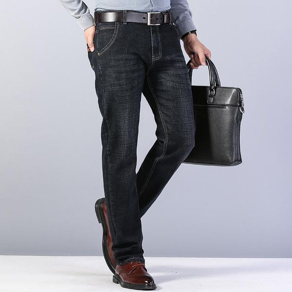 2020 winter new men's warm slim fit jeans business fashion thicken denim trousers stretch brand pants black blue
2020 winter new men's warm slim fit jeans business fashion thicken denim trousers stretch brand pants black blue