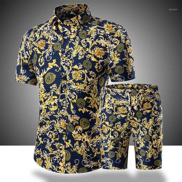 fashion floral print shirts+shorts men set 2020 summer short sleeve shirts casual men hawaii clothing sets tracksuit plus size1, Gray
fashion floral print shirts+shorts men set 2020 summer short sleeve shirts casual men hawaii clothing sets tracksuit plus size1, Gray