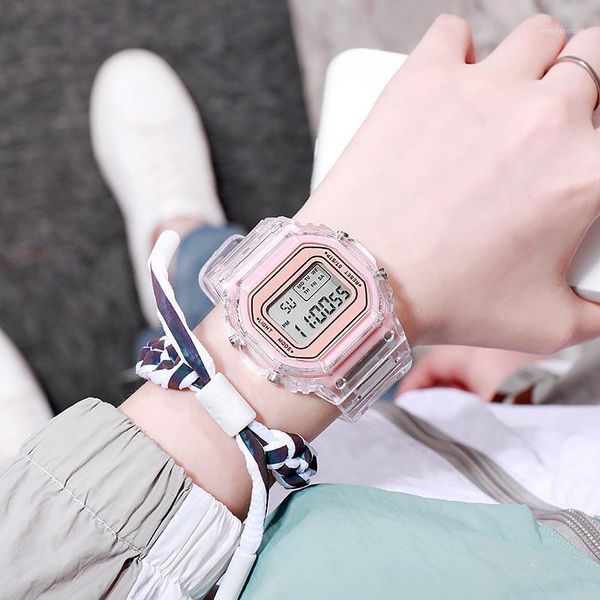 luxury women digital sports watch women multifunction male watch rectangle children watches montre femme1, Slivery;brown
luxury women digital sports watch women multifunction male watch rectangle children watches montre femme1, Slivery;brown