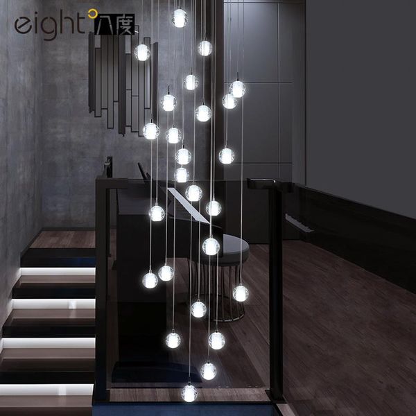 staircase rotating chandelier lighting glass ball led kitchen island hanging lamp multi-head villa large modern simple fixtures
staircase rotating chandelier lighting glass ball led kitchen island hanging lamp multi-head villa large modern simple fixtures