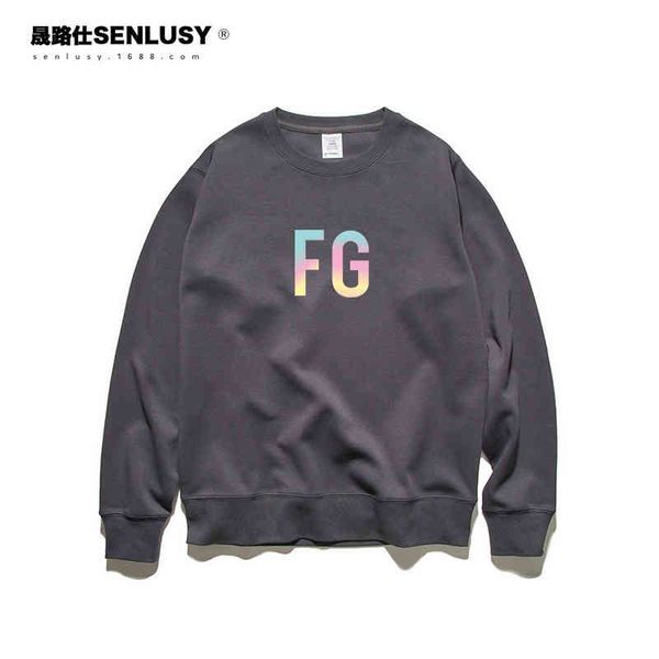 2021 new autumn winter plush thickened fg letter hoodie men's colorful hip hop round neck sweater large 3xl, Black
2021 new autumn winter plush thickened fg letter hoodie men's colorful hip hop round neck sweater large 3xl, Black