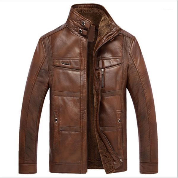 2018 mountainskin leather jacket men coats 5xl brand pu outerwear men business winter faux fur male jacket fleece1, Black
2018 mountainskin leather jacket men coats 5xl brand pu outerwear men business winter faux fur male jacket fleece1, Black