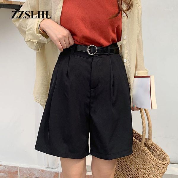 summer korean women sashes loose shorts casual female high waist button shorts vintage mujer solid empire mini1, White;black
summer korean women sashes loose shorts casual female high waist button shorts vintage mujer solid empire mini1, White;black