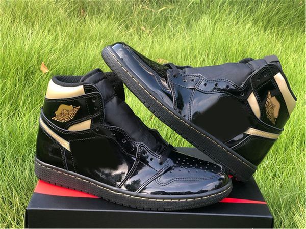 air high og 1 black gold mens outdoor shoes patent leather black metallic gold retrò zapatos sneakers with original box us7-13
air high og 1 black gold mens outdoor shoes patent leather black metallic gold retrò zapatos sneakers with original box us7-13