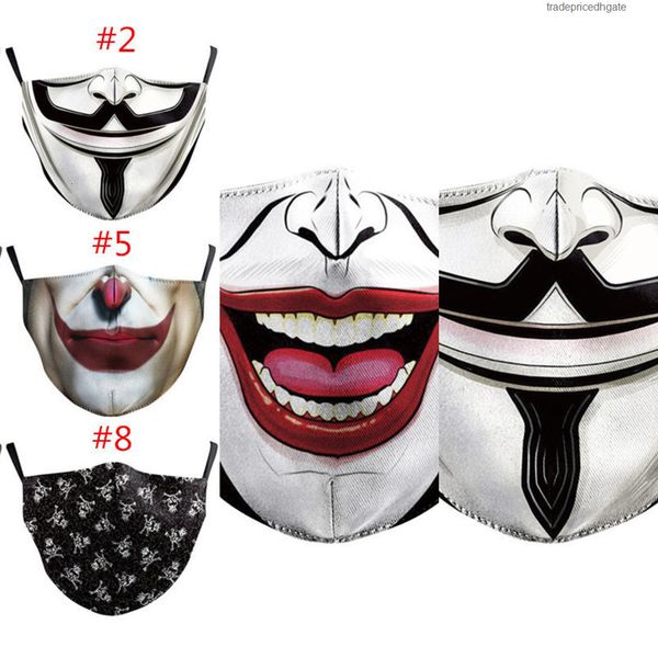 factoryhdmxdigital men designer print masks fashion masquerade halloween party joker face t894
factoryhdmxdigital men designer print masks fashion masquerade halloween party joker face t894