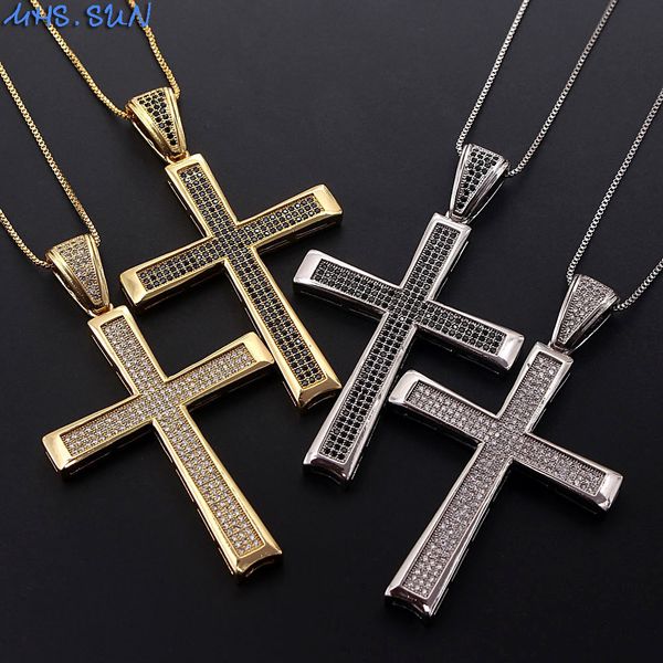 zircon cross pendant for women religion necklace gold/silver color chain necklace with aaa cz men hip hop jewelry gift
zircon cross pendant for women religion necklace gold/silver color chain necklace with aaa cz men hip hop jewelry gift