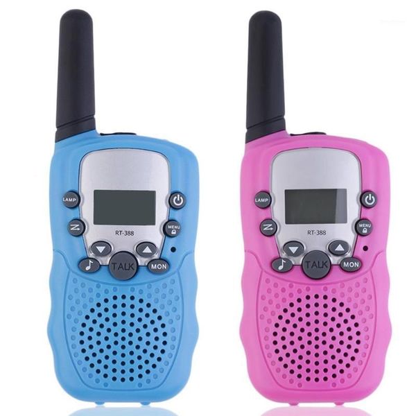walkie talkie 2pcs rt-388 0.5w 22ch two way radio for kids children gift indoor outdoor simple to use battery power supply1
walkie talkie 2pcs rt-388 0.5w 22ch two way radio for kids children gift indoor outdoor simple to use battery power supply1
