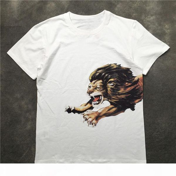 19ss summer t shirt fashion lion printing mens stylist t shirt short sleeves men women hip hop tees size m-xxl, White;black
19ss summer t shirt fashion lion printing mens stylist t shirt short sleeves men women hip hop tees size m-xxl, White;black