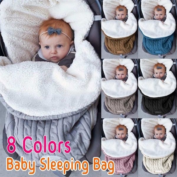 newborn baby wrap swaddle blanket knit sleeping bag sleep sack stroller wrap for wrap for 0-12 month baby y201009
newborn baby wrap swaddle blanket knit sleeping bag sleep sack stroller wrap for wrap for 0-12 month baby y201009