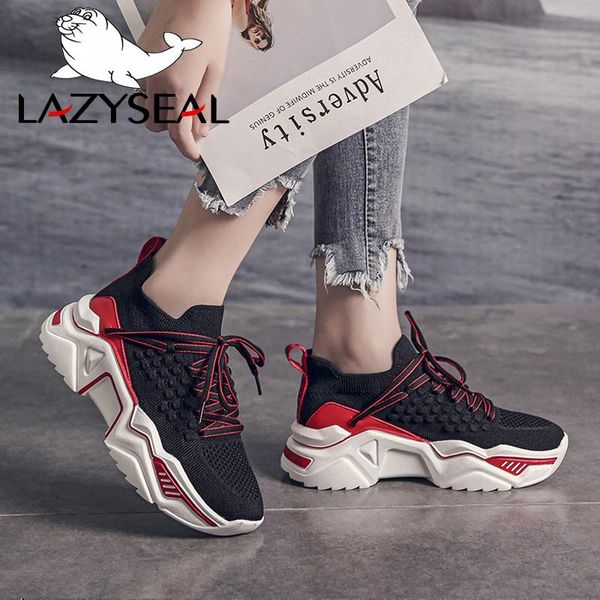 boots lazyseal air mesh platform sneakers women shoes woman height increasing ankle for round toe lace-up walking, Black
boots lazyseal air mesh platform sneakers women shoes woman height increasing ankle for round toe lace-up walking, Black