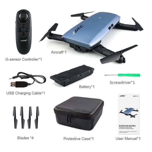 jjrc h47 elfie plus fpv g-sensor control foldable drone w hd camera barometer headless mode wifi 4ch 6-axis app brushed motor
jjrc h47 elfie plus fpv g-sensor control foldable drone w hd camera barometer headless mode wifi 4ch 6-axis app brushed motor