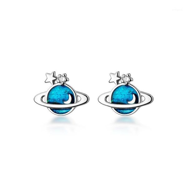 stud 925 sterling silver fashion crystal zircon blue planet shape earrings for women lady daughter party gift jewelry1, Golden;silver
stud 925 sterling silver fashion crystal zircon blue planet shape earrings for women lady daughter party gift jewelry1, Golden;silver