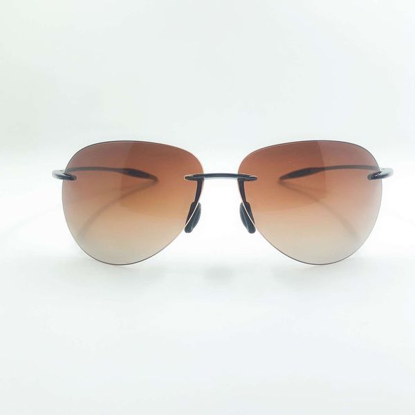 ultra light tr90 frameless polarizing sunglasses, progressive brown grey driver's glasses, Black
ultra light tr90 frameless polarizing sunglasses, progressive brown grey driver's glasses, Black