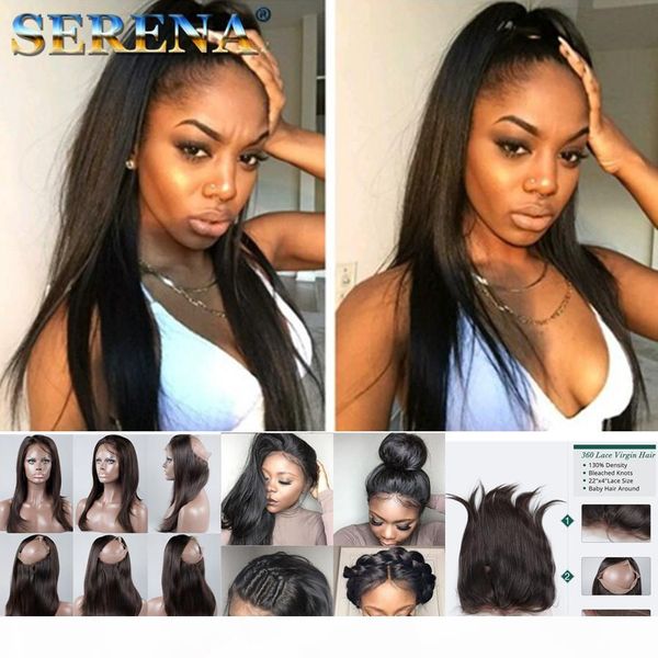pre plucked 7a brazilian straight hair weaves closure 360 lace frontal with bundle black hair extensions virgin human hairs with bady hair, Black;brown
pre plucked 7a brazilian straight hair weaves closure 360 lace frontal with bundle black hair extensions virgin human hairs with bady hair, Black;brown