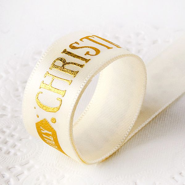 merry christmas ribbon white foam gilt 20mm width polyester ribbon spot gift box packaging wholesale 23cm 25 yards / roll for gift wrapping
merry christmas ribbon white foam gilt 20mm width polyester ribbon spot gift box packaging wholesale 23cm 25 yards / roll for gift wrapping
