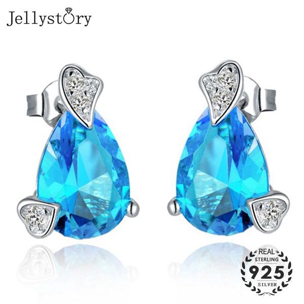 stud jellystory 925 silver earrings with water drop shaped 8*12mm sapphire ruby amethyst jewelry for women wedding, Golden;silver
stud jellystory 925 silver earrings with water drop shaped 8*12mm sapphire ruby amethyst jewelry for women wedding, Golden;silver