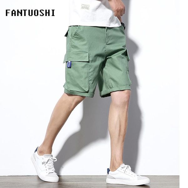 2020 new summer casual shorts men multi-pocket men cargo shorts slim short pants solid knee length plus size 5xl, White;black
2020 new summer casual shorts men multi-pocket men cargo shorts slim short pants solid knee length plus size 5xl, White;black