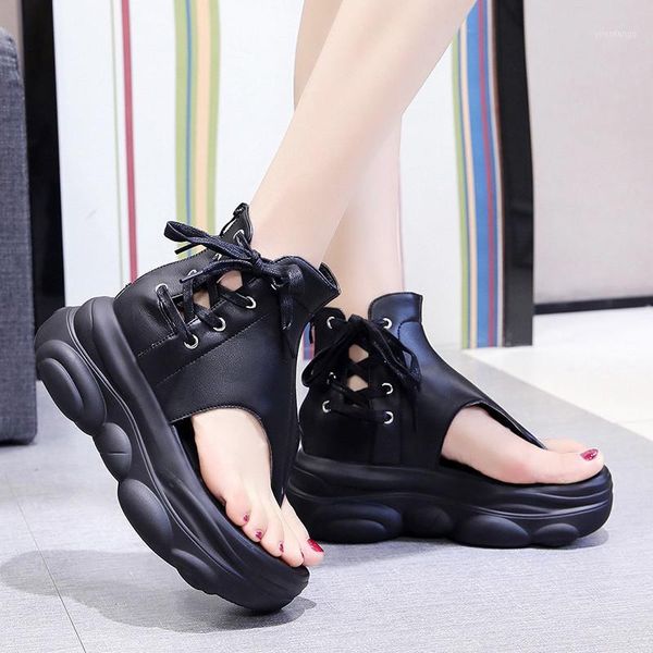 soft comfortable women's platform gladiator sandals summer fashion clip toe chunky beach sandal 6.5cm wedges sandalias mujer1, Black
soft comfortable women's platform gladiator sandals summer fashion clip toe chunky beach sandal 6.5cm wedges sandalias mujer1, Black