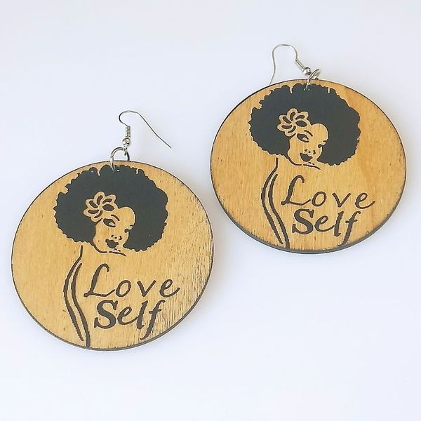 handmade jewelry engraving african map wooden drop earrings 6cm round afro black queen letter earring for women, Golden
handmade jewelry engraving african map wooden drop earrings 6cm round afro black queen letter earring for women, Golden
