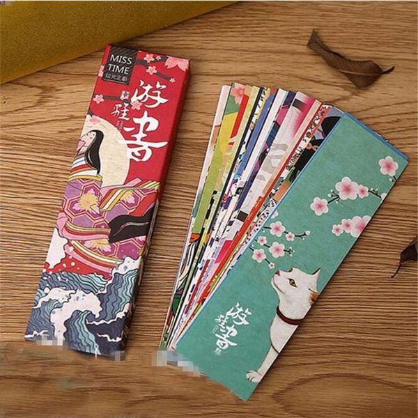 30 pcs lot cute kawaii retro art paper bookmark japanese style book marks for kids student gift office school supplies materials h bbyjun
30 pcs lot cute kawaii retro art paper bookmark japanese style book marks for kids student gift office school supplies materials h bbyjun