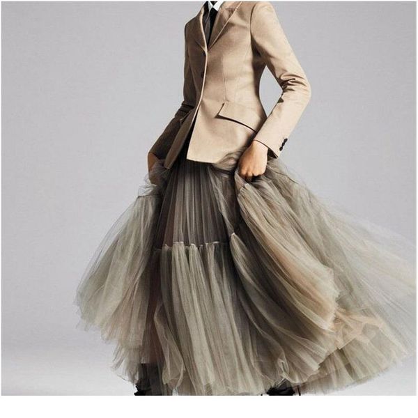 90 cm runway luxury soft tulle skirt hand-made maxi long pleated skirts womens vintage petticoat voile jup wmttnz
90 cm runway luxury soft tulle skirt hand-made maxi long pleated skirts womens vintage petticoat voile jup wmttnz