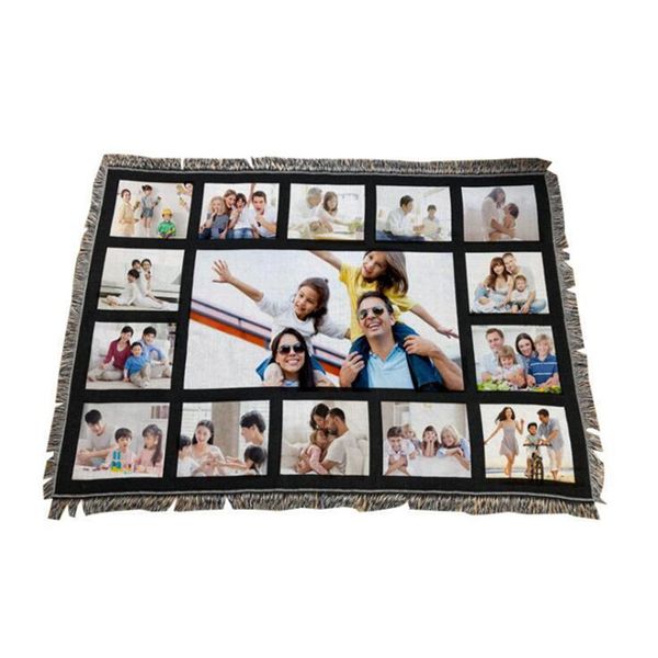 9 Penels Blankets Sublimation Blank Blanket with Tassels 9 15 20 Grids Mat Heat Transfer Printing Sofa Blankets Throw Blankets CCA12648
9 Penels Blankets Sublimation Blank Blanket with Tassels 9 15 20 Grids Mat Heat Transfer Printing Sofa Blankets Throw Blankets CCA12648