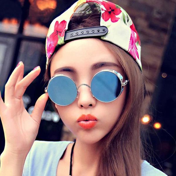 sunglasses vintage polarized steampunk fashion men women round mirrored eyewear, White;black
sunglasses vintage polarized steampunk fashion men women round mirrored eyewear, White;black