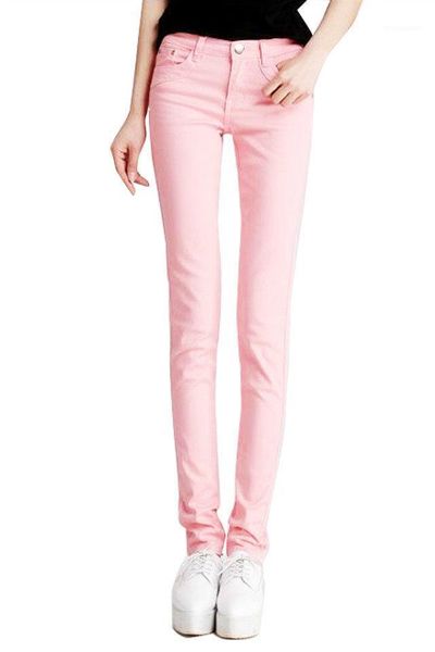 2020 spring girl's jeans thin trousers women's pencil pants stretch slim candy color elastic pants denim soft plus size1, Blue
2020 spring girl's jeans thin trousers women's pencil pants stretch slim candy color elastic pants denim soft plus size1, Blue