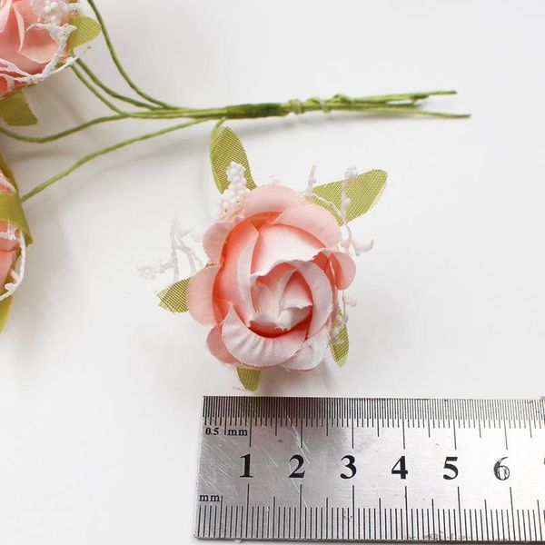 6pcs/lot silk lace rose artificial flowers bouquet for wedding home decoration bridal wreath fake flower craft gift box jllcxl
6pcs/lot silk lace rose artificial flowers bouquet for wedding home decoration bridal wreath fake flower craft gift box jllcxl