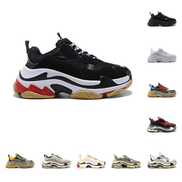 2020 triple s платформа paris 17fw triple s кроссовки для мужчин женщины черный красный белый зеленый случайные обувь для папы теннис увелич, Black
2020 triple s платформа paris 17fw triple s кроссовки для мужчин женщины черный красный белый зеленый случайные обувь для папы теннис увелич, Black