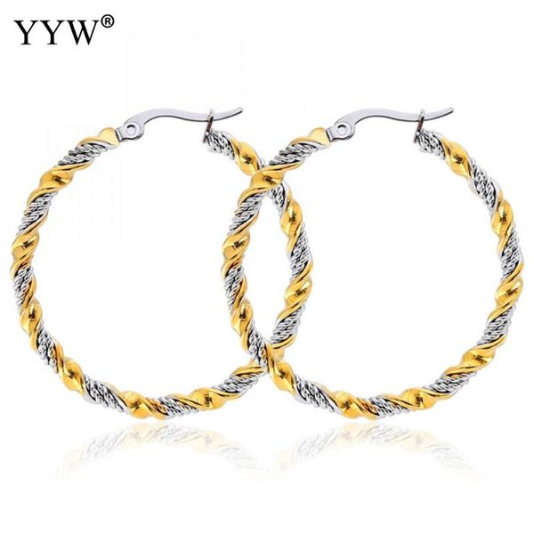 hoop & huggie big circle earrings for women men jewelry gift twist titanium steel 30 40 50mm gold hoop-earring fashion hoops, Golden;silver
hoop & huggie big circle earrings for women men jewelry gift twist titanium steel 30 40 50mm gold hoop-earring fashion hoops, Golden;silver