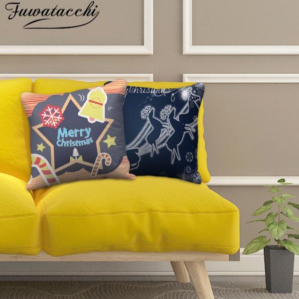 fuwatacchi cushion cover santa claus pillowcase livingroom sofa chair decorative pillows cover xmas elk gifts pillowcase 45x45cm pillow case
fuwatacchi cushion cover santa claus pillowcase livingroom sofa chair decorative pillows cover xmas elk gifts pillowcase 45x45cm pillow case