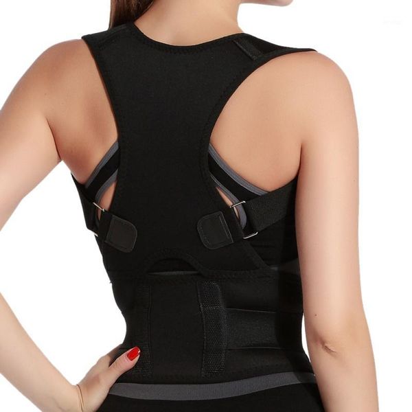 back support 2021 brace shoulder belt posture corrector men women braces & supports anti-humpback tool1, Black;blue
back support 2021 brace shoulder belt posture corrector men women braces & supports anti-humpback tool1, Black;blue