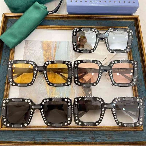 80% off wholesale family's new large square belt drilling ins net red star same sunglasses gg0780, White;black
80% off wholesale family's new large square belt drilling ins net red star same sunglasses gg0780, White;black
