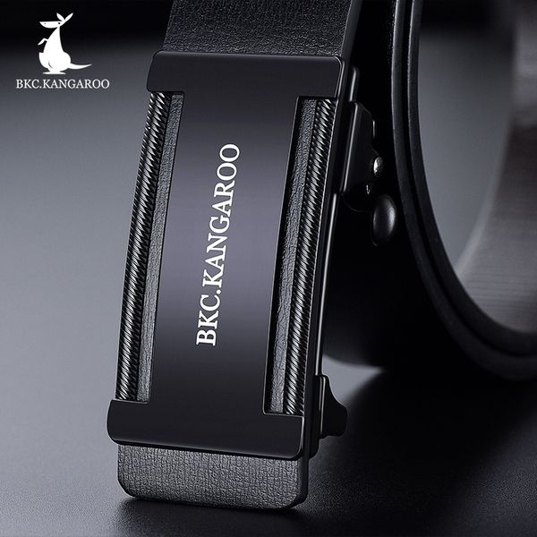 bkc.kangaroo men genuine leather luxury brand automatic buckle formal belt for man black belts 130cm new model y200520, Black;brown
bkc.kangaroo men genuine leather luxury brand automatic buckle formal belt for man black belts 130cm new model y200520, Black;brown