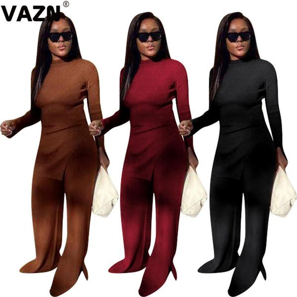 vazn 2021 autumn women fashion 2-piece long set full sleeve pullover long straight pants set office lady daily new, Gray
vazn 2021 autumn women fashion 2-piece long set full sleeve pullover long straight pants set office lady daily new, Gray