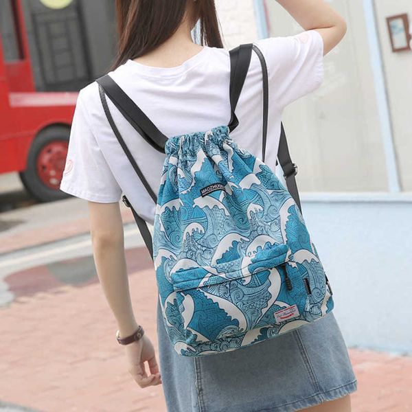 drawstring backpack men's and women's fashion light schoolbag fitness travel outdoor sports bundle pocket
drawstring backpack men's and women's fashion light schoolbag fitness travel outdoor sports bundle pocket