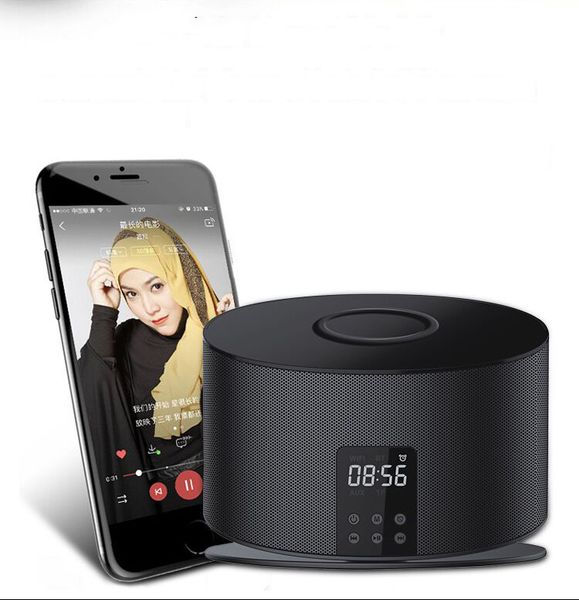 4fds2awnew products wireless charger lcd alarm clock blue tooth subwoofer speaker battery with phone holder
4fds2awnew products wireless charger lcd alarm clock blue tooth subwoofer speaker battery with phone holder