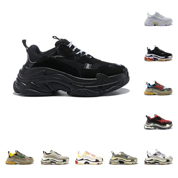 2020 triple s платформа paris 17fw triple s тапки для мужчин женщины черный красный белый зеленый случайные папа обувь теннис увеличение кро, Black
2020 triple s платформа paris 17fw triple s тапки для мужчин женщины черный красный белый зеленый случайные папа обувь теннис увеличение кро, Black