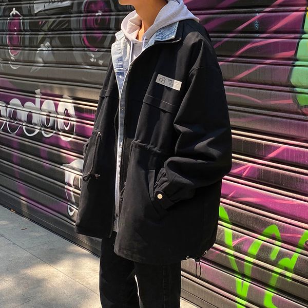 2021 new privathinker oversized korean streetwear men casual windbreaker coats autumn new men's hip hop jackets sid6, Black;brown
2021 new privathinker oversized korean streetwear men casual windbreaker coats autumn new men's hip hop jackets sid6, Black;brown