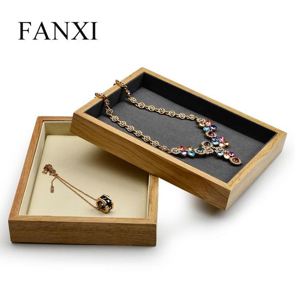 fanxi wooden jewelry display tray with microfiber pendant ring necklace bracelet display stand jewelry organizer, Pink;blue
fanxi wooden jewelry display tray with microfiber pendant ring necklace bracelet display stand jewelry organizer, Pink;blue