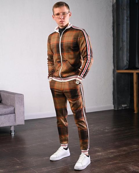 mens tracksuit casual fashion style new trend style mens winter 3d printing lattice check mens suit, Gray
mens tracksuit casual fashion style new trend style mens winter 3d printing lattice check mens suit, Gray