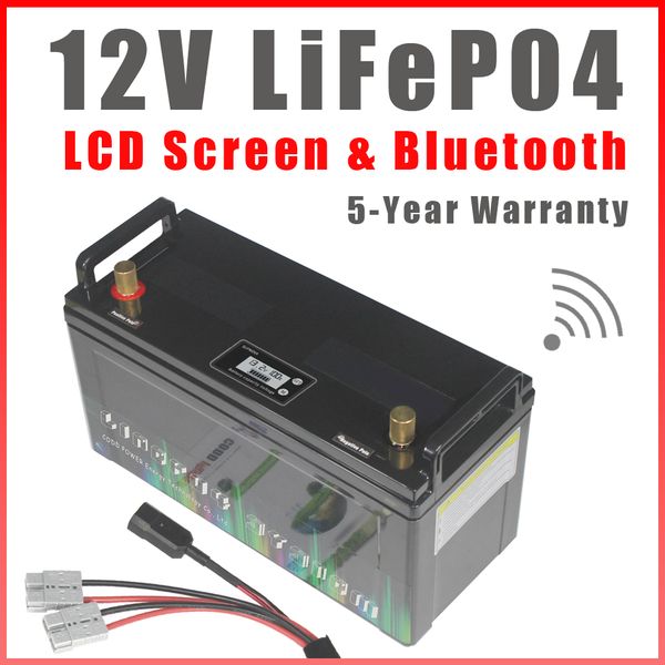 12v 100ah 200ah lifepo4 bluetooth battery for rv camping marine backup power solar home off-grid system
12v 100ah 200ah lifepo4 bluetooth battery for rv camping marine backup power solar home off-grid system
