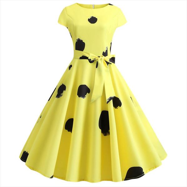 plus size women summer dresses white polka dot short sleeve hepburn 50s 60s vintage dresses robe femme casual party office dress, Black;gray
plus size women summer dresses white polka dot short sleeve hepburn 50s 60s vintage dresses robe femme casual party office dress, Black;gray