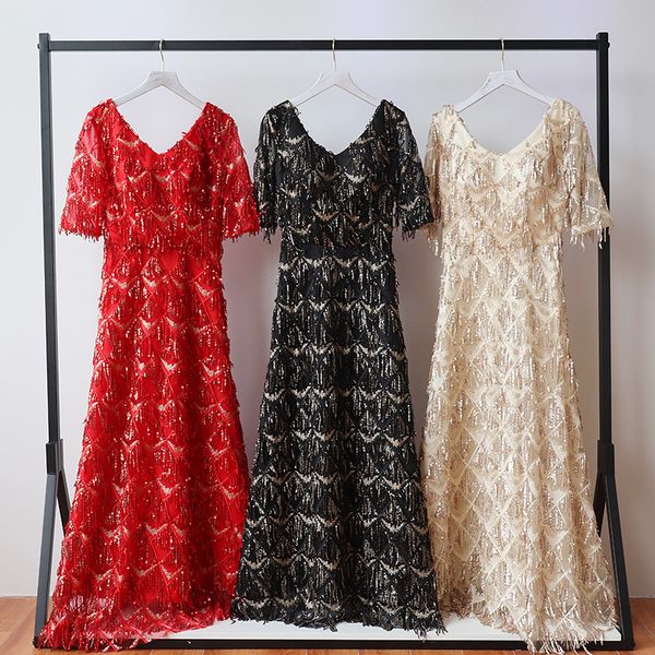 high quality Elegant Vintage Sexy Sequin top Black beige Red long Cocktail Dresses Coctail Party Dresses Vestidos De Coctel 9188
high quality Elegant Vintage Sexy Sequin top Black beige Red long Cocktail Dresses Coctail Party Dresses Vestidos De Coctel 9188