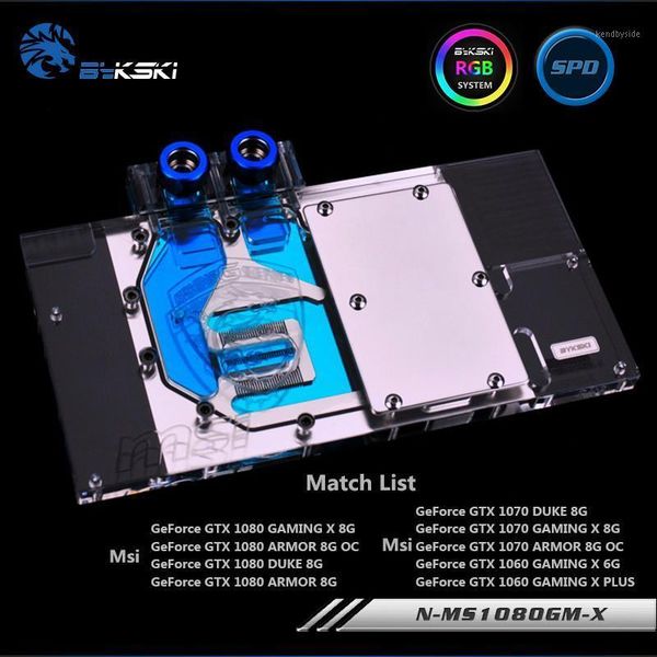 bykski full coverage gpu water block for msi gtx1080 gtx1070 gtx1060 graphics card water-cooled head n-ms1080gm-x1
bykski full coverage gpu water block for msi gtx1080 gtx1070 gtx1060 graphics card water-cooled head n-ms1080gm-x1