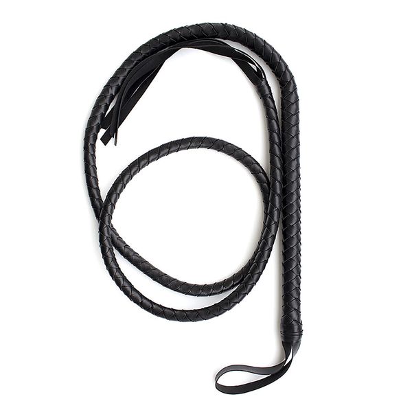 ojbk toys 190cm queen long whip 3 color for choose handmade leather waving bull whip fetish fantasty games for party, Red;black
ojbk toys 190cm queen long whip 3 color for choose handmade leather waving bull whip fetish fantasty games for party, Red;black