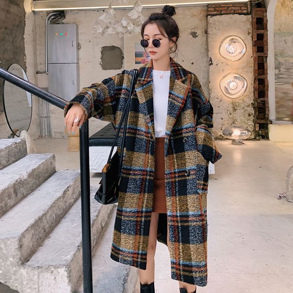 2021 new female winter wool coat retro hit new jacket single-breasted collar loose long sleeve wife jacket2r 7ot0, Black
2021 new female winter wool coat retro hit new jacket single-breasted collar loose long sleeve wife jacket2r 7ot0, Black