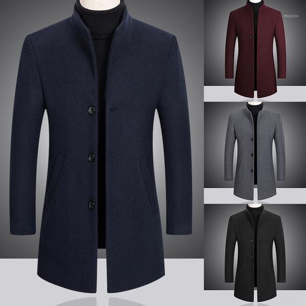 men's plus size thick windbreaker autumn and winter mid length coat 25% wool slim fit stand up collar warm thick wool coat -4xl1, Tan;black
men's plus size thick windbreaker autumn and winter mid length coat 25% wool slim fit stand up collar warm thick wool coat -4xl1, Tan;black